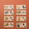 Animal Tracks Puzzle - Wooden Puzzle - Montessori - Waldorf - Stocking Stuffer - Gift For Nature Lover - Gift For Kids | Mirus Toys Best