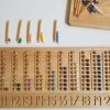 Teen Board - 11-20 Number Counting Board- Number Tracing Board - Montessori | Mirus Toys New