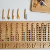 Mirus Toys Teen Board - 11-20 Number Counting Board- Number Tracing Board - Montessori | Mathematics