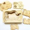 Mirus Toys Seconds/Imperfect Tide Pool Layered Puzzle, Ocean Wooden Puzzle, Montessori Wooden Puzzle | Science & Nature