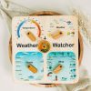 Wooden Weather Station - Weather Chart - Weather Board | Mirus Toys Hot