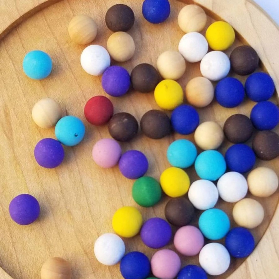 Wooden Balls For The 10 Counting Board, Extra Set - Gift Ideas For Children'S Birthday Party | Mirus Toys Clearance