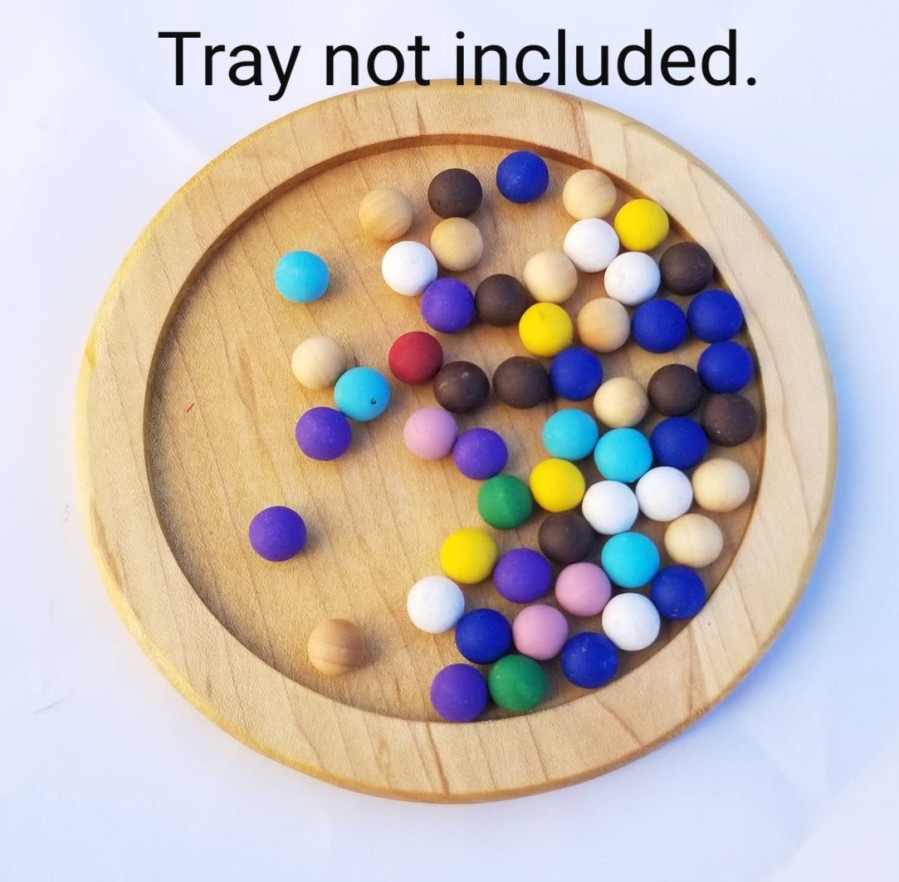 Wooden Balls For The 10 Counting Board, Extra Set - Gift Ideas For Children'S Birthday Party | Mirus Toys Clearance