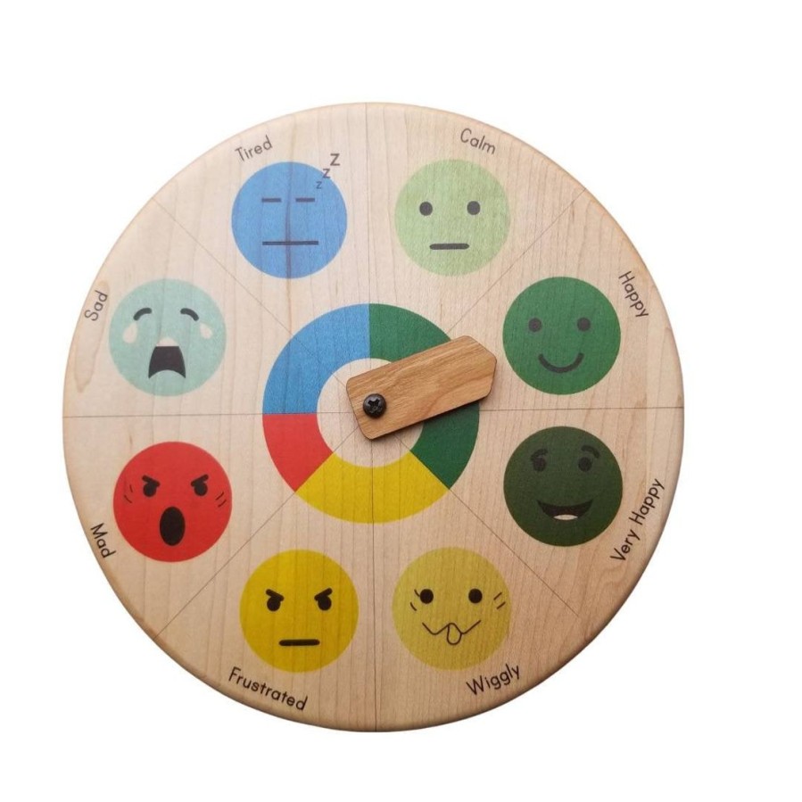 Seconds/Imperfect Emotion Wheel With Self Regulation Zones | Mirus Toys Wholesale