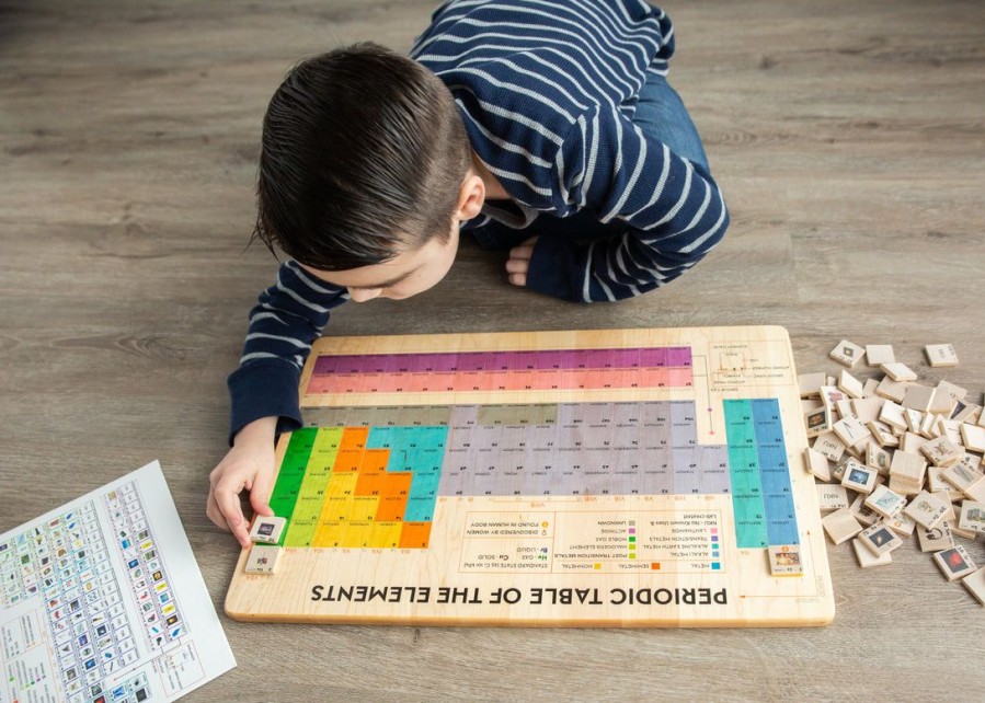 Periodic Table Puzzle - Who Am I Game - Periodic Table Of Elements - Periodic Table Set - Homeschooling - Chemistry - Montessori - Stem Toy | Mirus Toys Online