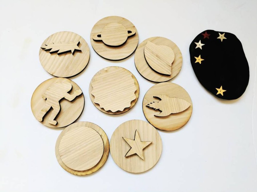 Space Playdough Stampers | Mirus Toys Best