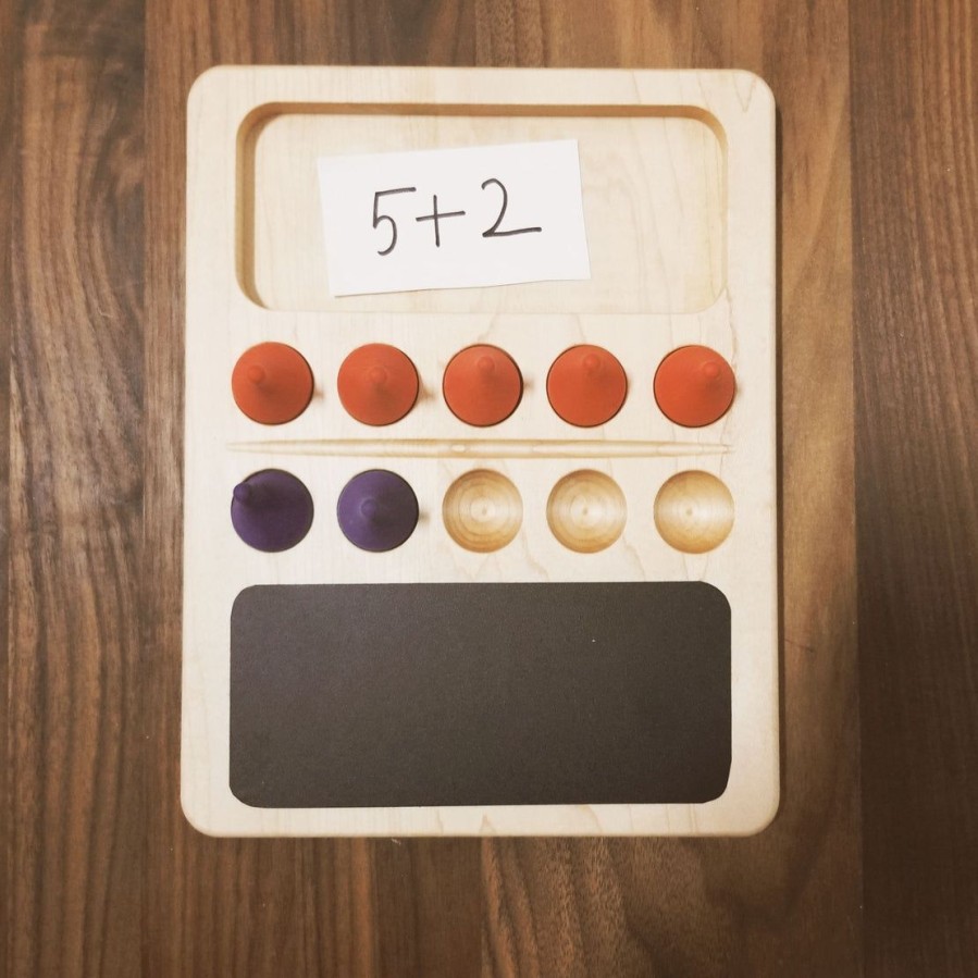 Ten Frame - Read Build Write Numeracy Board | Mirus Toys Clearance