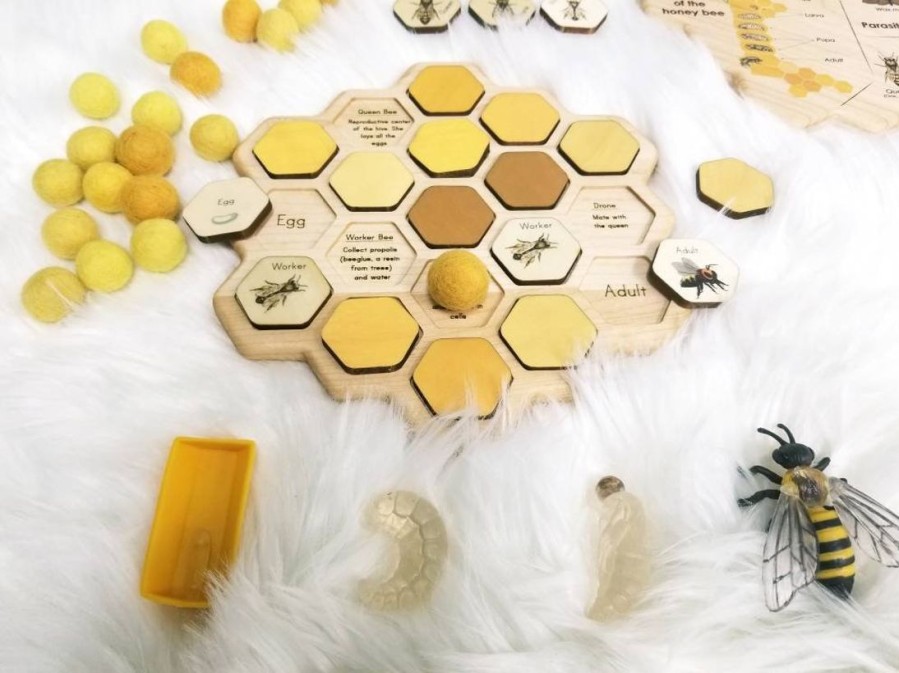 Mirus Toys Seconds/Imperfect Honey Bee Puzzle | Seconds