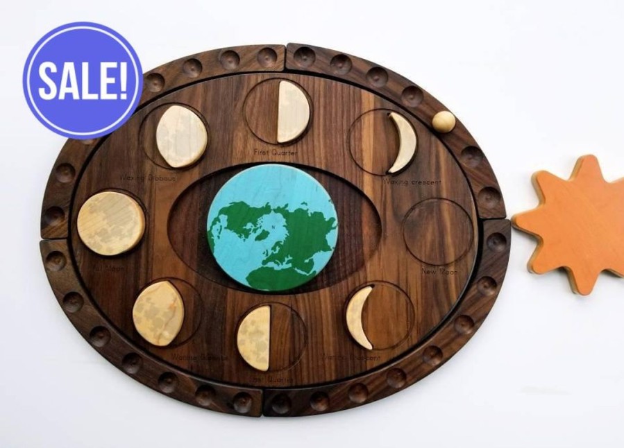 Seconds/Imperfect Moon Phase Puzzle | Mirus Toys Best