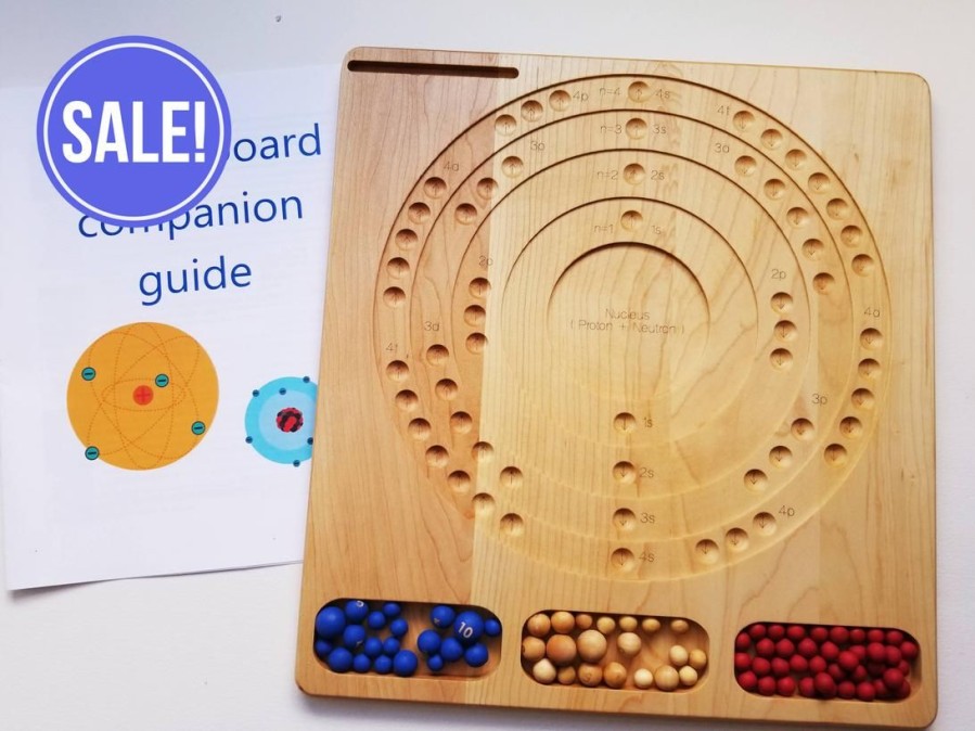 Seconds/Imperfect Bohr Atomic Model Board | Mirus Toys Wholesale