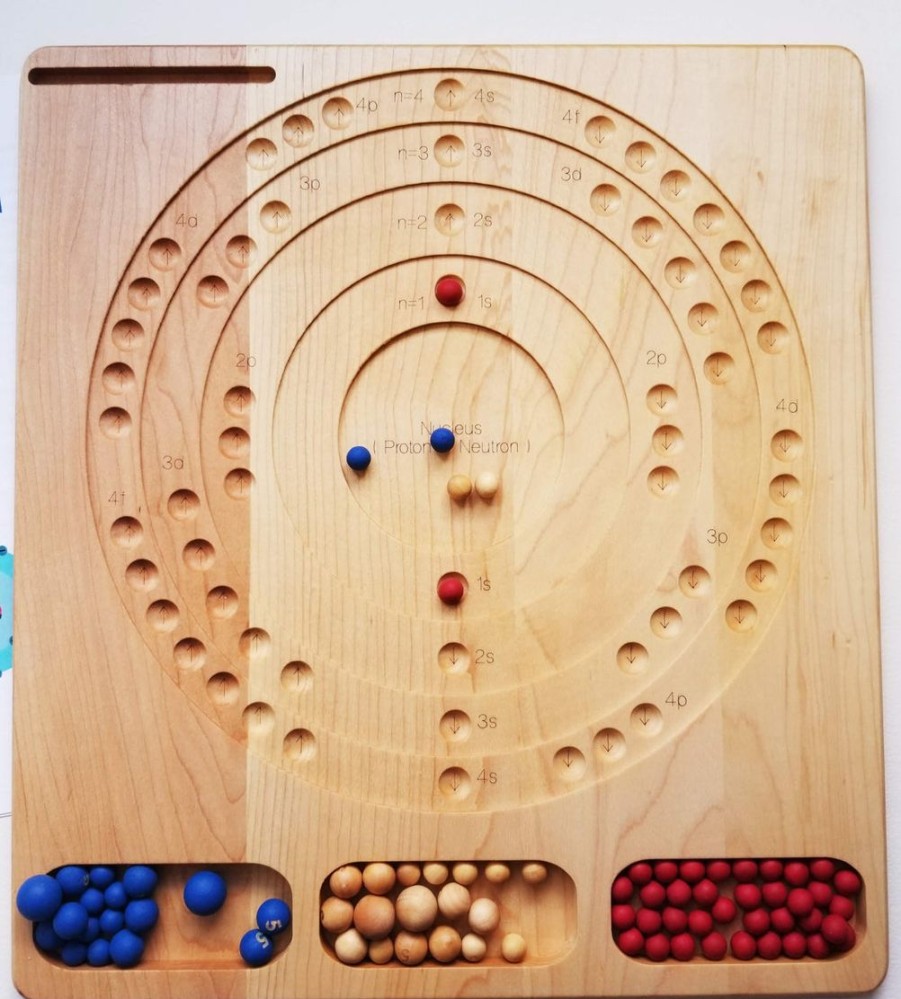 Mirus Toys Seconds/Imperfect Bohr Atomic Model Board | Seconds