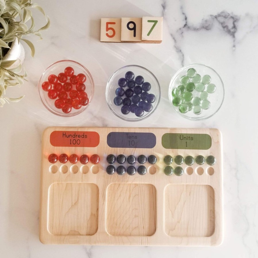 Regrouping Board - Place Value Board - Arithmetic Board | Mirus Toys Online