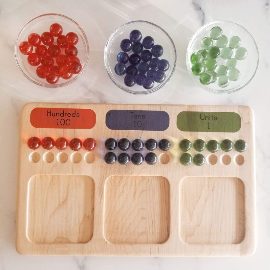 Regrouping Board - Place Value Board - Arithmetic Board | Mirus Toys Online