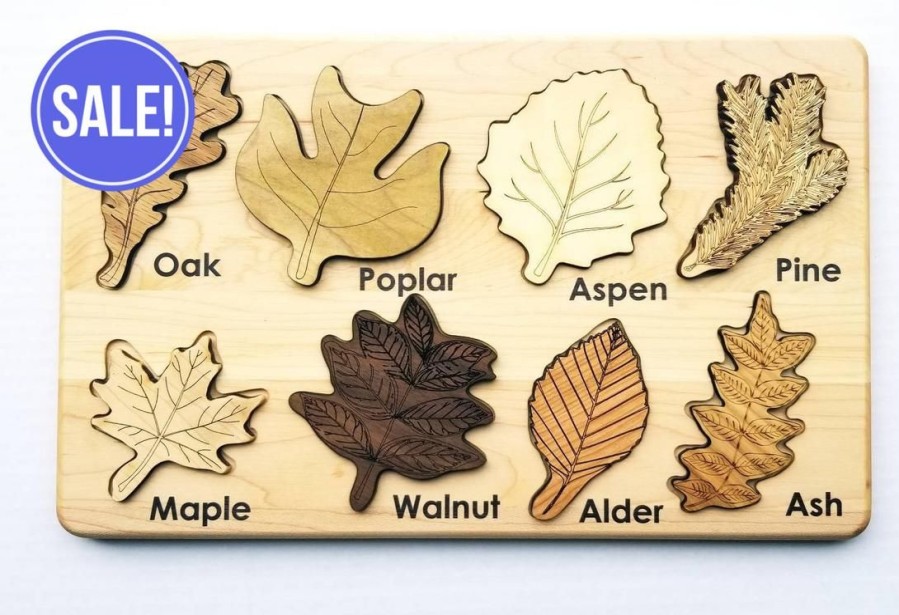 Seconds/Imperfect Leaf Puzzle | Mirus Toys Online