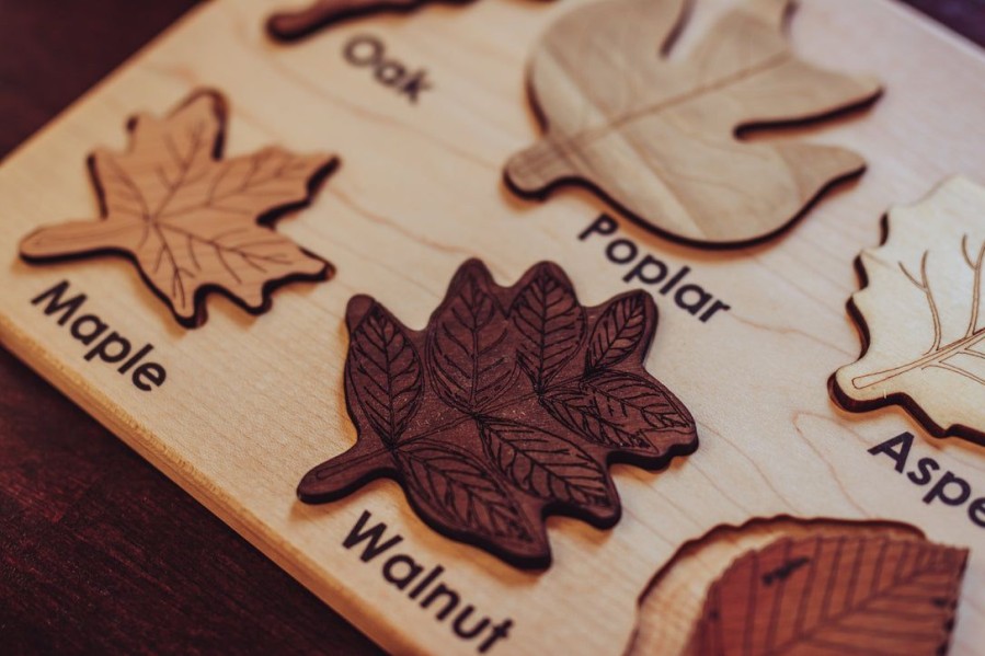 Mirus Toys Seconds/Imperfect Leaf Puzzle | Seconds