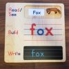 Read Build Write Board - Spelling Board - Writing Board - Cvc Word Building Mat - Language Kindergarten | Mirus Toys Online