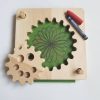 Wooden Spirograph, Toddler Spiral Drawing Kit | Mirus Toys Best