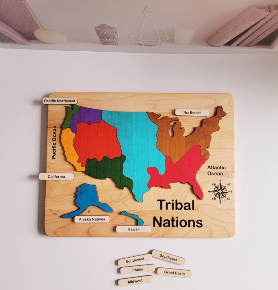 Tribal Nations Map | Mirus Toys Hot