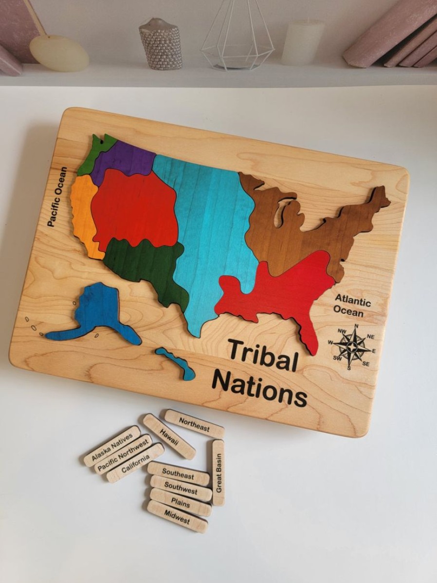 Tribal Nations Map | Mirus Toys Hot