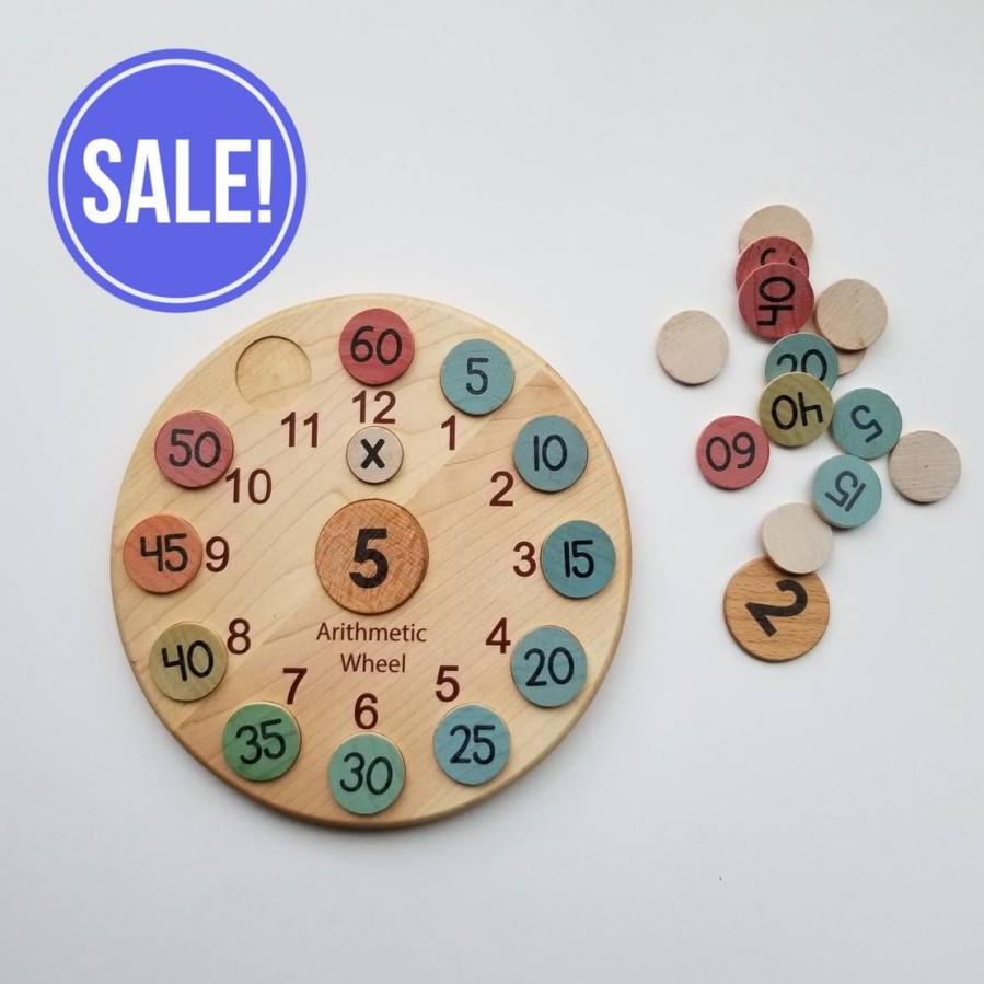 Seconds/Imperfect Arithmetic Wheel, Multiplication Wheel | Mirus Toys Hot