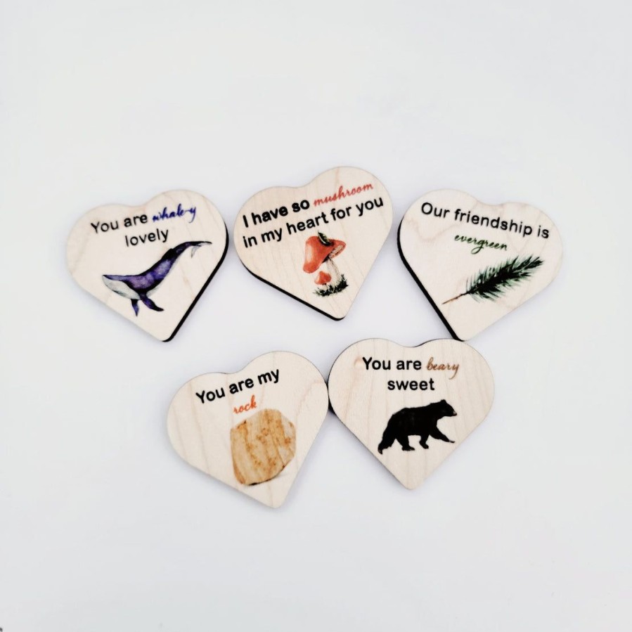 Nature Inspired Pocket Valentine - Maple Heart Valentine'S Day Gift | Mirus Toys Hot