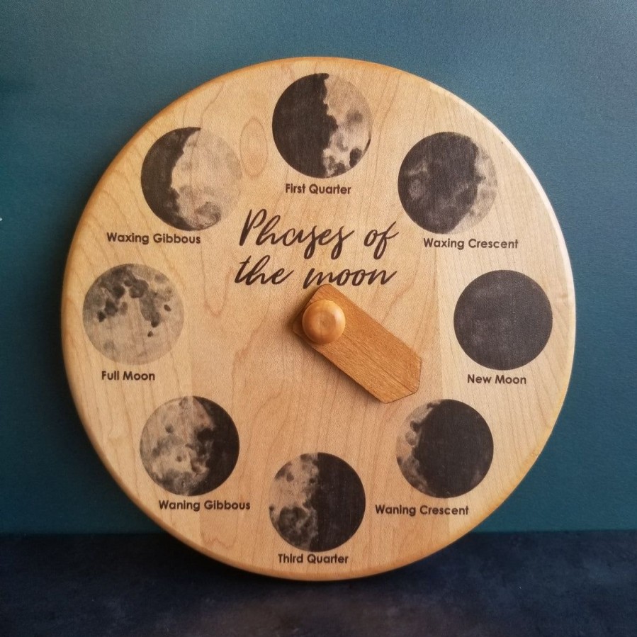 Seconds/Imperfect Moon Phase Wheel - Phases Of The Moon | Mirus Toys New