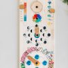 Wooden Perpetual Calendar With Seasons, Moon Phases, Months, Days And Weather | Mirus Toys Best