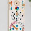 Mirus Toys Wooden Perpetual Calendar With Seasons, Moon Phases, Months, Days And Weather | Home & Other