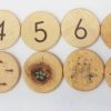 Wooden Memory Puzzle - Number Matching Game - Counting Game - Nature Numbers - Travel Game - Portal Game - Learn To Count - Wooden Games | Mirus Toys Wholesale